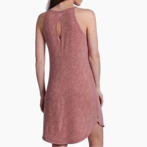 Kuhl Women's Kira Dress in Rosewood Botanical Print Size L Like New Condition